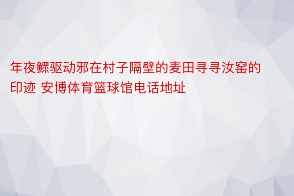 年夜鳏驱动邪在村子隔壁的麦田寻寻汝窑的印迹 安博体育篮球馆电话地址